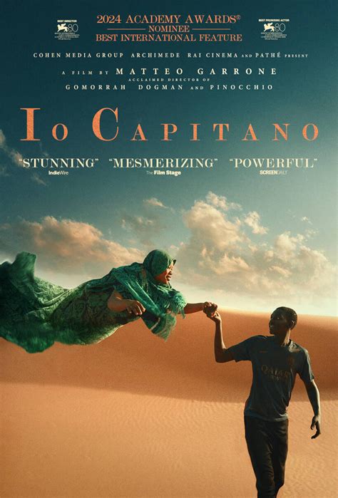 io capitano french Matteo Garrone presented his film Io Capitano, Italy's contender for the 2024 best international feature Oscar, to a packed theater of European parliamentarians and attendees on Nov