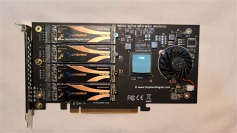 iocrest io-pex40152 2 (NGFF) to mini PCI-E Adapter),,IOCREST IO-PEX40152 PCIe x16 to Quad M