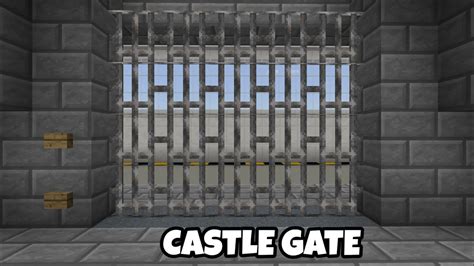 iron gates minecraft  There would be a variety of gates, such as a medieval gate and a strong gate like a SCP gate