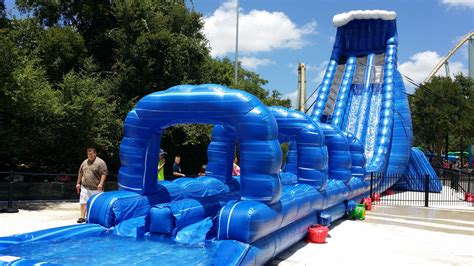 irving water slide rental These water slide rentals vary from 13ft up to 27ft tall and consist of 1 slide with pool