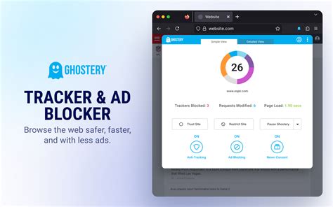 is ghostery safe  The tracking blocker features in Ghostery will help you browse the internet without getting monitored, tracked, or