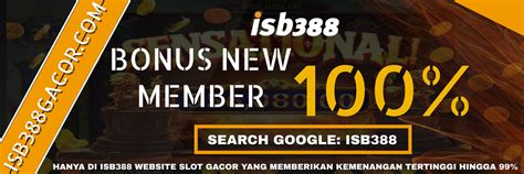 isb388 website gacor Isb388 ada sebagai satu diantaranya situs Rtp Slot amat gacor di indonesia maka dari itu kami memberinya peluang besar ke banyak pemain untuk selekasnya kerjakan register pada website Isb388