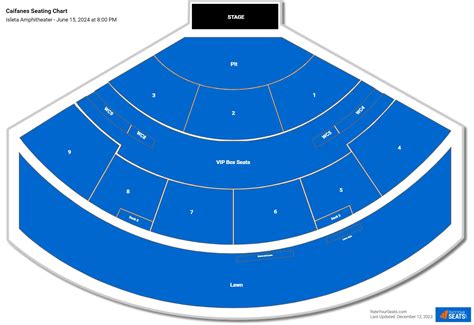 isleta amphitheater seating chart with seat numbers  Interactive Seating Chart