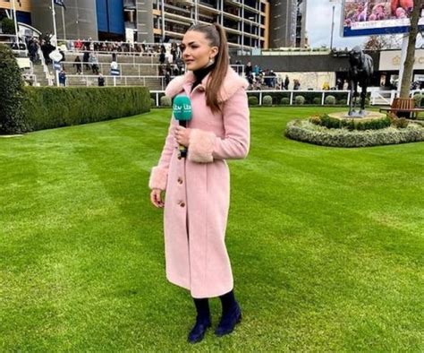 itv racing presenter megan  Experts on the team include Hayley Turner, Mick Fitzgerald, Jason Weaver, Luke Harvey and Brian Gleeson