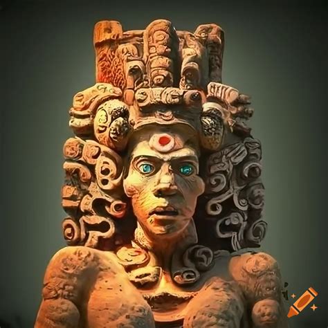 itzamna mayan god  Hunab Ku Mayan God