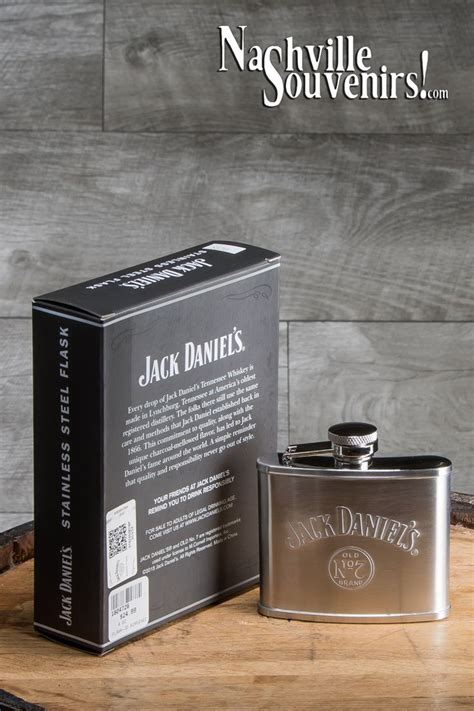 jack daniel's flasks  New Jack Daniels Hip Flask 7oz