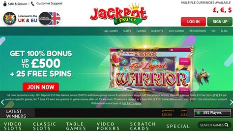 jackpot fruity Jackpot Fruity Casino Promo Code - Then you'll LOVE Vegas World Casino, the #1 FREE social casino experience! News