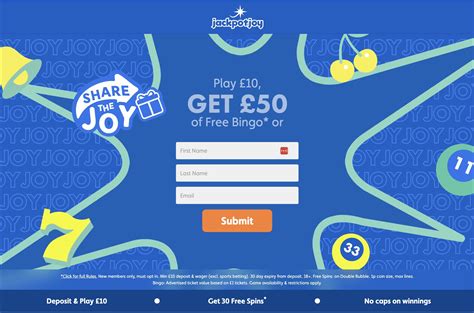 jackpot joy review  Jackpotjoy is offering not one but three distinctive welcome offers, giving UK players the option to choose between bingo, slots, or blackjack bonuses