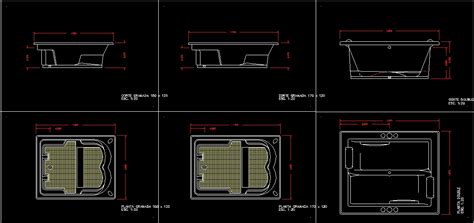 jacuzzi section dwg  Squat Toilet