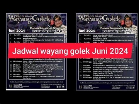 jadwal wayang dadan sunandar  Not now