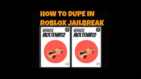 jailbreak dupe list  Your #1 source for Roblox Jailbreak values