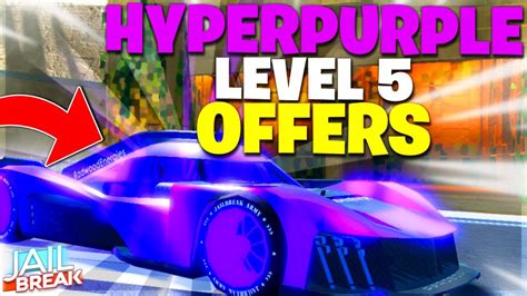 jailbreak hyperchrome level 5 value Hyper yellow lvl 1 is so common on trading hub now , hyper chromes are gonna drop massively 