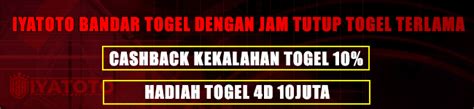 jam buka tutup pasaran togel burma 30 WIB Jam Pengumuman Result : 23