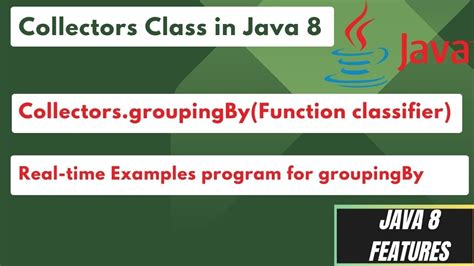 java collectors groupingby multiple fields items ()