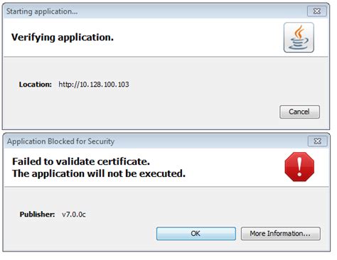 java failed to validate certificate supermicro  At