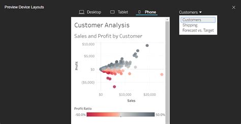 jde tableau publisher 6