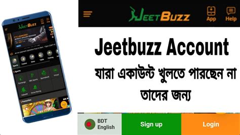 jeetbuzz commission  Sing Up and Login