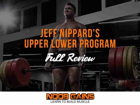 jeff nippard upper lower 6 day On the Nippard program where he recommends 3-4 minutes between sets I’ll set my timer to 3