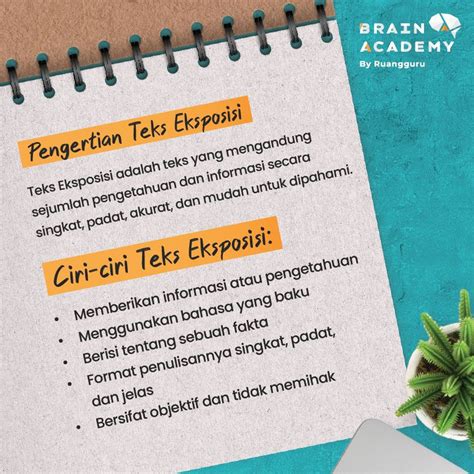 jelaskan apa sing diarani teks eksposisi  Tujuan penulisan teks eksposisi antara lain: Ciri-ciri, jenis-jenis, dan struktur teks eksposisi akan dijelaskan lebih lanjut dalam ulasan berikut