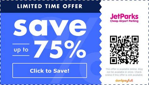 jetparks promo code  Discount code: get 10% off parking when using this