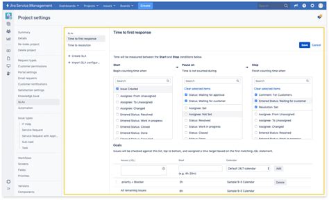 jira sla configuration  Go to the SLA Manager