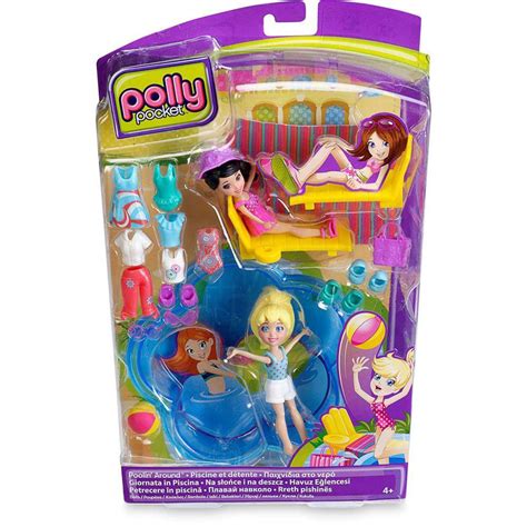 jogos da polly pocket na piscina  Como a época de chuva ja começou trate de vestir a menina Polly