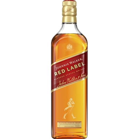 johnnie walker red label 1 litre asda  Experience the bold, distinctive flavour that shines through even when mixed