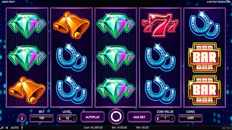 joker pro gratis  Joker Pro by NetEnt Free Play ⚡ Full review of this 5 reels & 10 lines slot ⚡ Including Big Win Video and where to play for real money