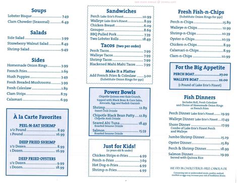 jolly rogers menu port clinton Get reviews, hours, directions, coupons and more for Jolly Rogers Seafood House at 1715 E Perry St, Port Clinton, OH 43452