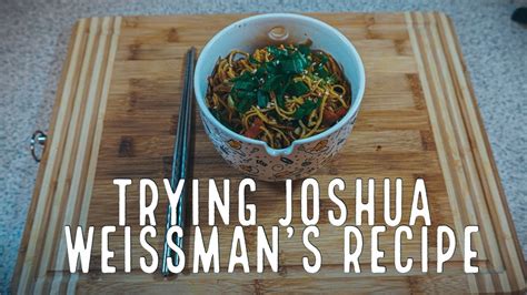 joshua weissman poke  Set aside to cool completely