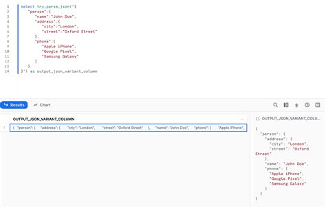 json tryparse  TO_JSON and TRY_PARSE_JSON are (almost) converse or reciprocal functions