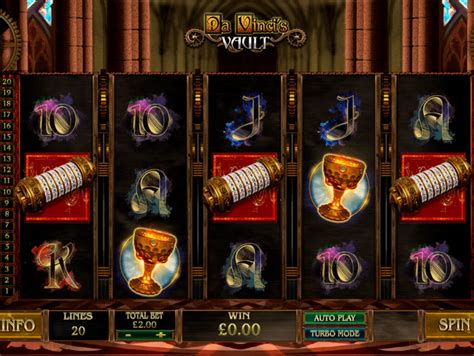 jugar gratis da vincis vault  It has five reels, three rows, and 25 fixed paylines with bet sizes ranging from 0