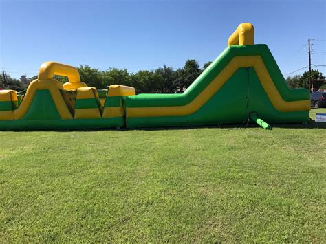 jumper obstacle course spring valley nevada Introducing the crown jewel of adventure – High Five Jumpers' unparalleled 72ft Tropical Obstacle Course! A true standout, this masterpiece commands attention from miles away