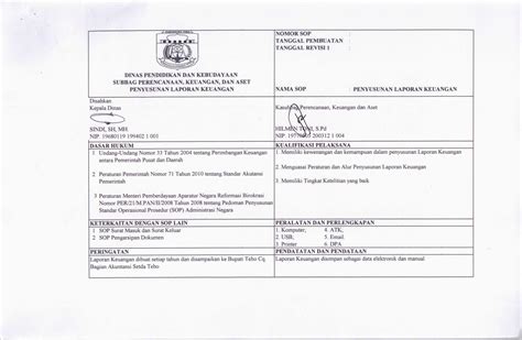 jurnal standar operasional prosedur 1