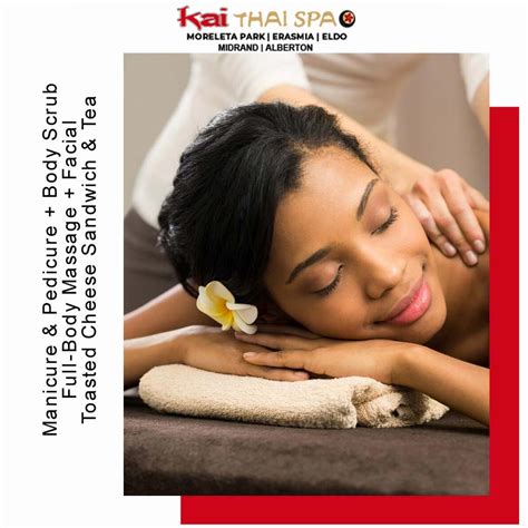 kai thai spa randburg price list  Address