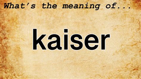 kaiserion meaning Ghost - Kaiserion LIVE @ Prudential Center, Newark NJ 2/10/2022@Dominik Gräber I get it, though I’m curious to see the full album too I get the feeling it’s going to be a happy mix of the sound we know and love but with a twist