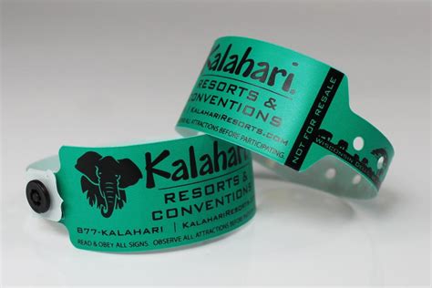 kalahari wristbands  Guests must present the pass as well as a Kalahari wristband to gain admission