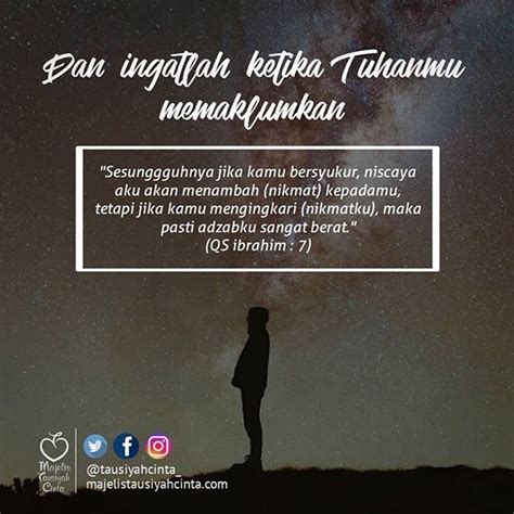 kalau kamu bersyukur aku tambah Kata mutiara bersyukur pada Allah SWT bisa kamu renungkan agar hidup lebih tenang