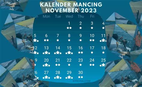 kalender mancing november 2023  Jadwal mancing Bulan