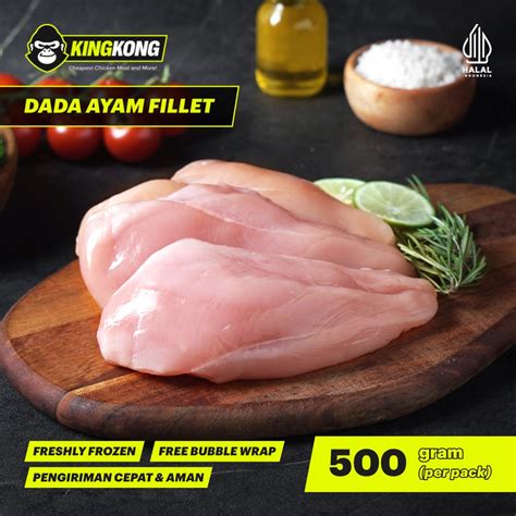 kalori 50 gram dada ayam  Karena, dagingnya tebal dan berserat