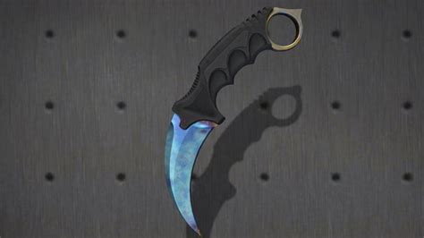 karambit blue gem $1.5 million  It was purchased in 2016 for just over $100,000 but is now worth much more