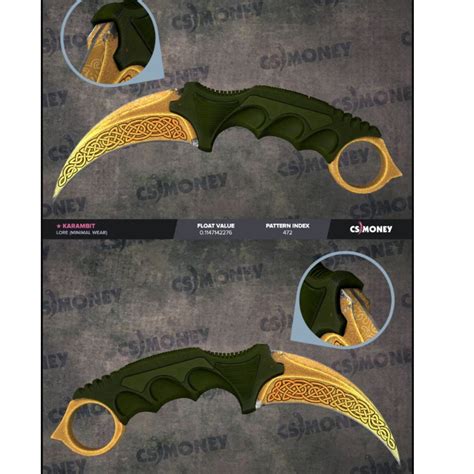 karambit lore mw  The knife is typically used with a reverse grip, with the finger ring on the index finger