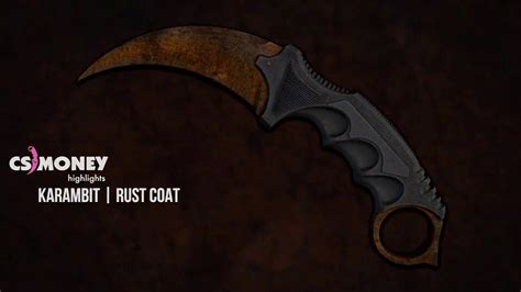 karambit rust coat  €729