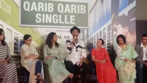 kareeb kareeb single  Irrfan Khan's FUNNY Reaction On Online Dating | Irrfan Khan | Qarib Qarib Singlle