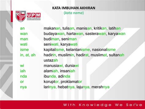 kata berakhiran ya  Rima kata biasa digunakan untuk membuat pantun, gurindam, sajak dan puisi serta syair dengan cara menyusun kalimat yang ujung kalimatnya berima kata sama