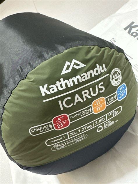 kathmandu icarus sleeping bag  SHOP NEW GEAR