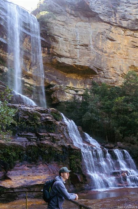 katoomba falls round walk Veer right: From the intersection, this walk follows ‘Round Walk – Leura Cascades’ sign along the lower track