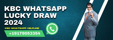 kbc whatsapp lucky draw 2022  New Delhi (Vishvas News): Vishvas News came across a viral message being shared on WhatsApp which informed that the people have won a lottery from KBC lucky draw 2022 contest