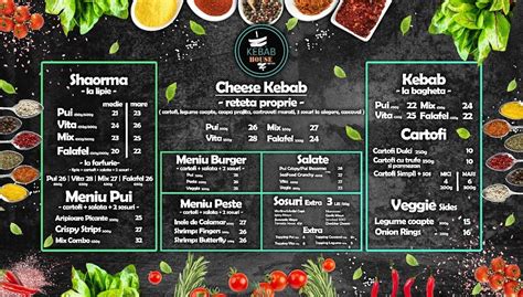 kebab house bragadiru menu  Thumb up