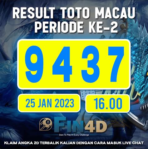 keluaran macau tahun 2023  Dipublikasikan secara rutin, data keluaran Macau ini menjadi sumber referensi yang terpercaya bagi mereka yang ingin mengetahui hasil togel Macau